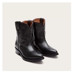 FRYE Billy short boots - black